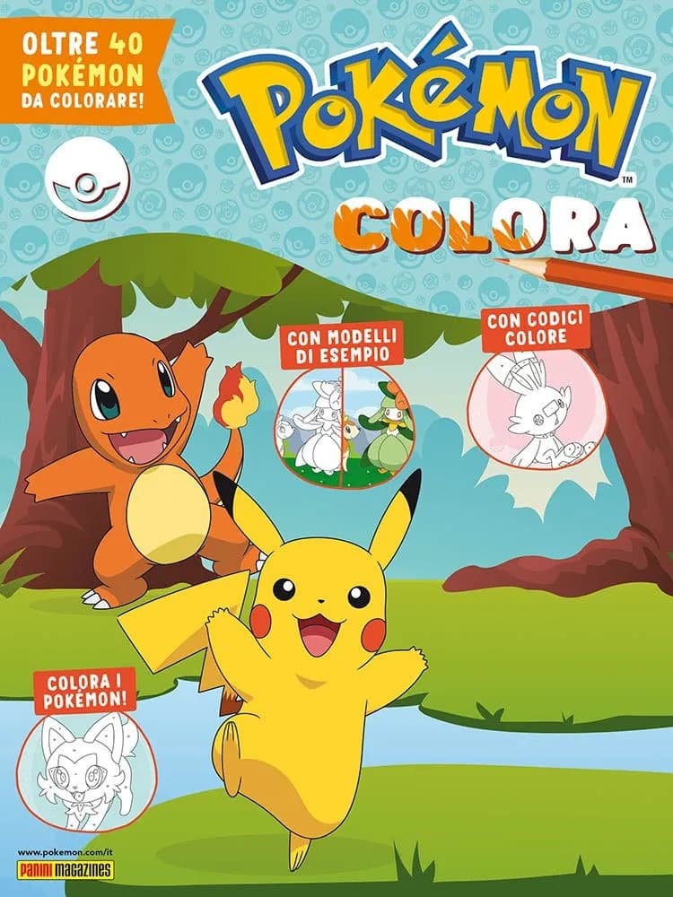 Pokemon Colora 5 - Panini Space 62 - Panini Comics - Italiano