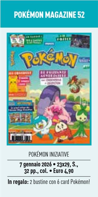 Pokemon Magazine 52 - Panini Comics - Italiano