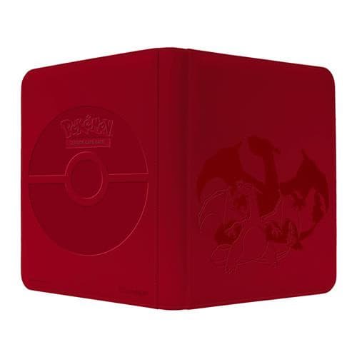 Pokémon - Pro-Binder Zippered 12 Tasche “Elite Series: Charizard” - Album Portacarte con Cerniera