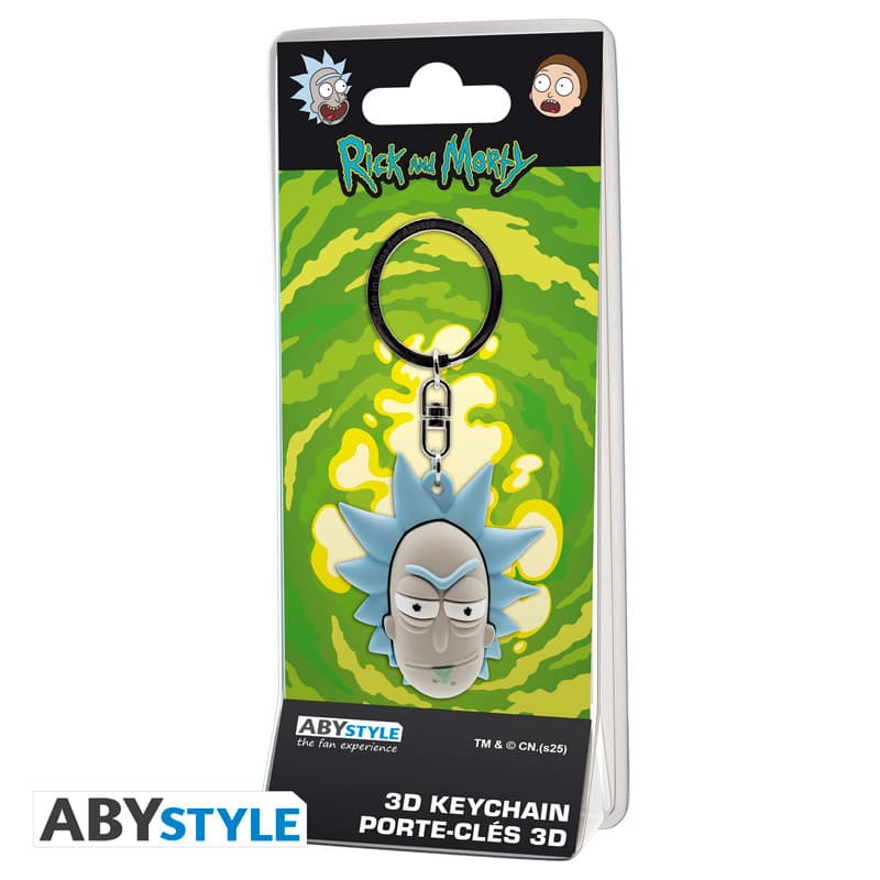 Rick and Morty - Keychain 3D Pvc - Rick Sanchez