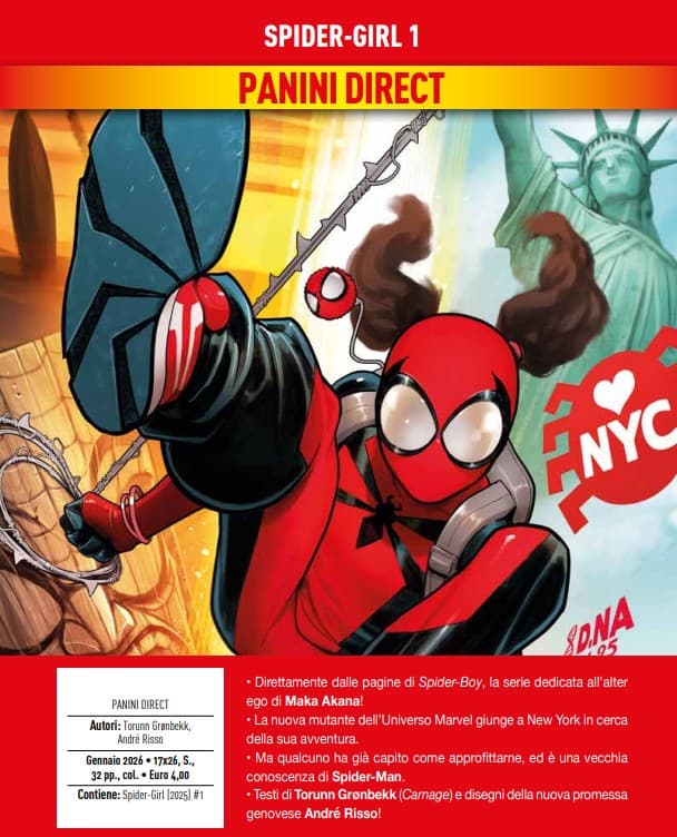 Spider-Girl 1 - Panini Comics - Italiano