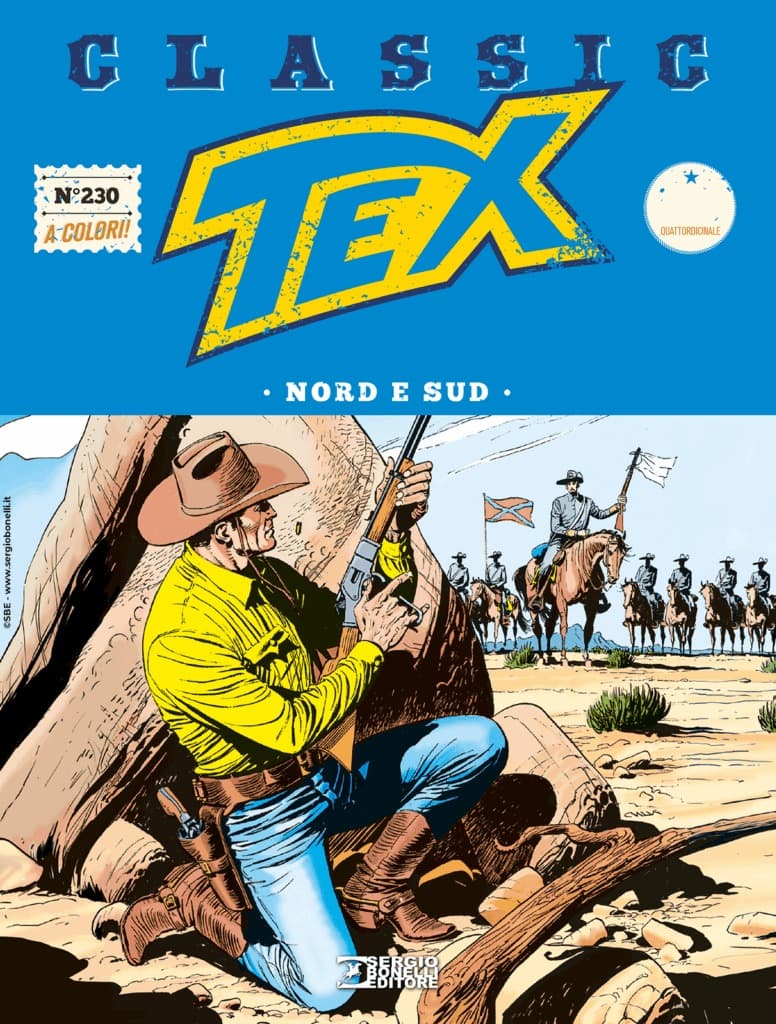 Tex Classic 230 - Nord e Sud - Sergio Bonelli Editore - Italiano