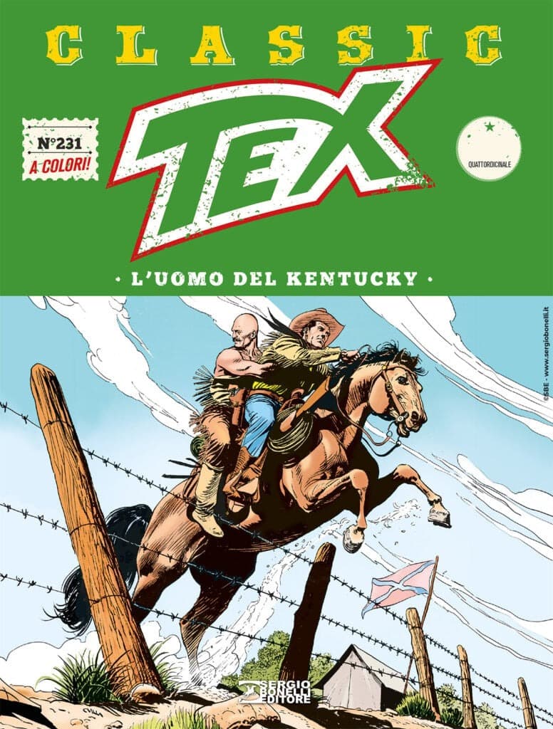 Tex Classic 231 - L'Uomo del Kentucky - Sergio Bonelli Editore - Italiano