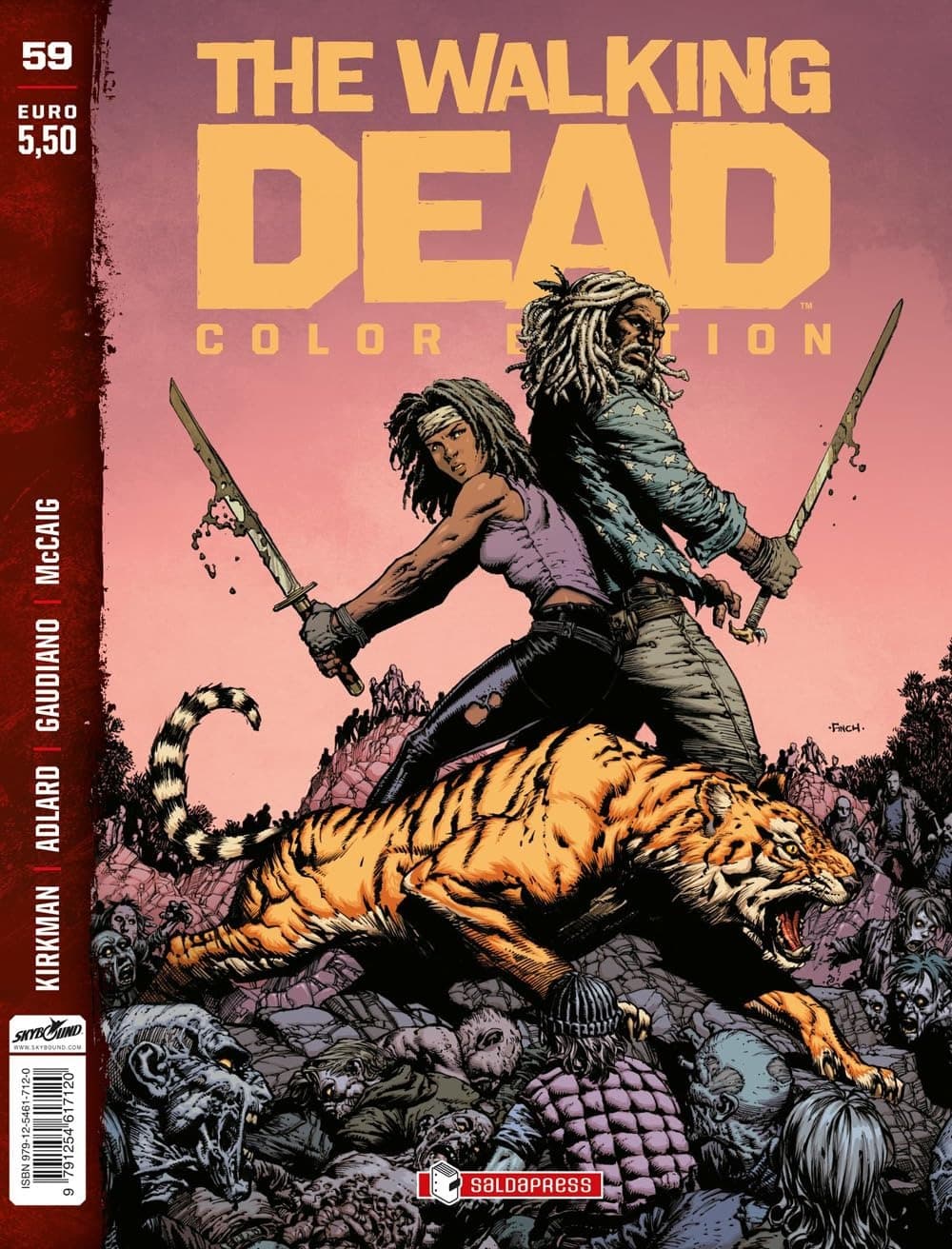 The Walking Dead - Color Edition 59 - Saldapress - Italiano