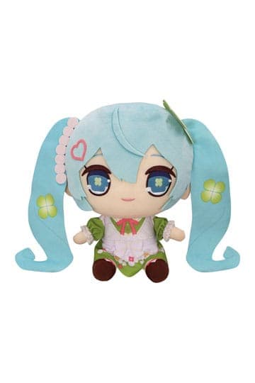 Hatsune Miku Kyurumaru Big Plush Figure Clover 26 cm