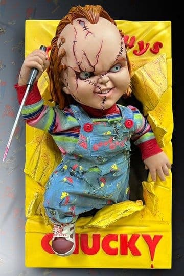 Chucky (Child´s Play) Wall Sculpture 1/1 Bride of Chucky 43 x 46 x 76 cm