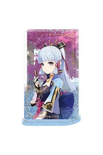 Genshin Impact Acryl Ornament with Glitter: Kamisato Ayaka 11 cm