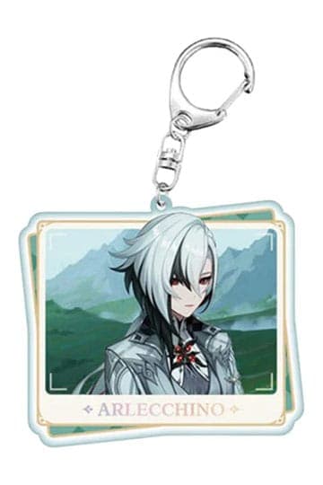 Genshin Impact Acrylic Keychain Arlecchino 7 cm