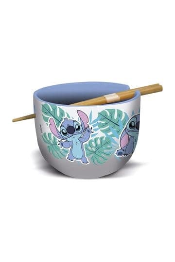 Lilo & Stitch Ramen Bowl with Chopsticks Stitch Aloha