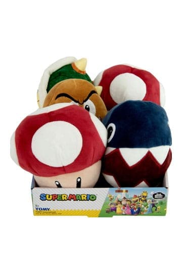 Super Mario Mocchi-Mocchi Junior Plush Figures Wave 11 15 cm Assortment (5)