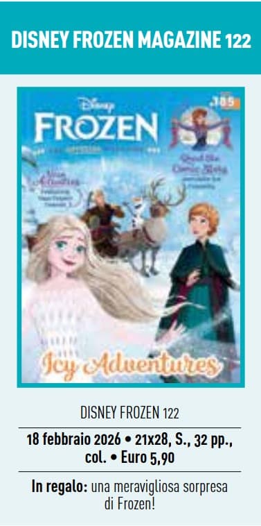 Disney Frozen - La Rivista Ufficiale 122 - Panini Comics - Italiano