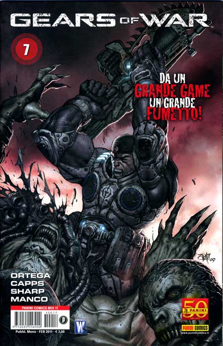 Gears of War 7 - Panini Comics Mix 17 - Panini Comics - Italiano