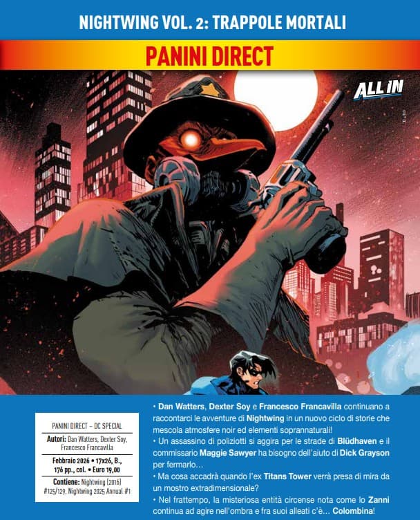 Nightwing Vol. 2 - Trappole Mortali - DC Comics Special - Panini Comics - Italiano