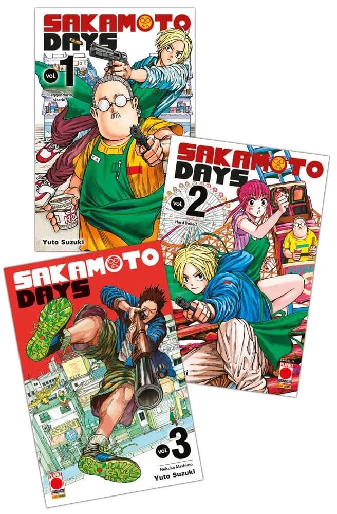 Sakamoto Days Pack (Vol. 1-3) - Panini Comics - Italiano