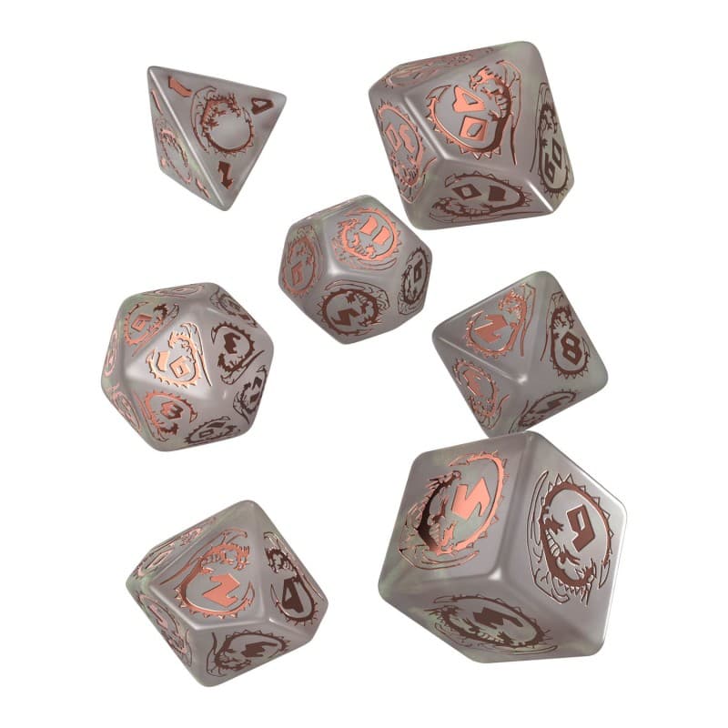 Set 7 Dadi - Dragons Quartz