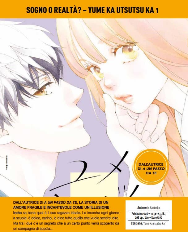 Sogno o Realtà? - Yume Ka Utsutsu Ka 1 - Panini Comics - Italiano