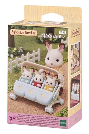 Sylvanian Families: Triplet stroller