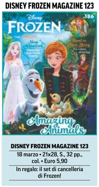 Disney Frozen - La Rivista Ufficiale 123 - Panini Comics - Italiano