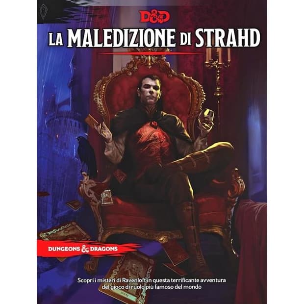 Dungeons & Dragons 5.0 - La Maledizione di Strahd - Manuale Avventura - Italiano