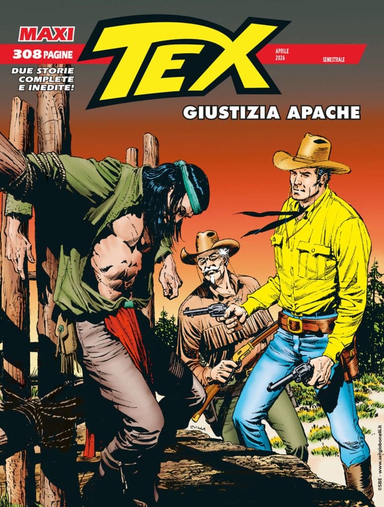 Maxi Tex 38 - Giustizia Apache - Sergio Bonelli Editore - Italiano