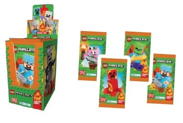 Minecraft Collection N.2 - Display 25 Buste - Trading Card Set - Italiano - Italiano
