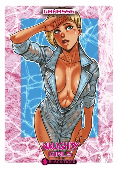 Naughty Girls - Cover C - Collana Black Tiger - Tora Edizioni - Inglese