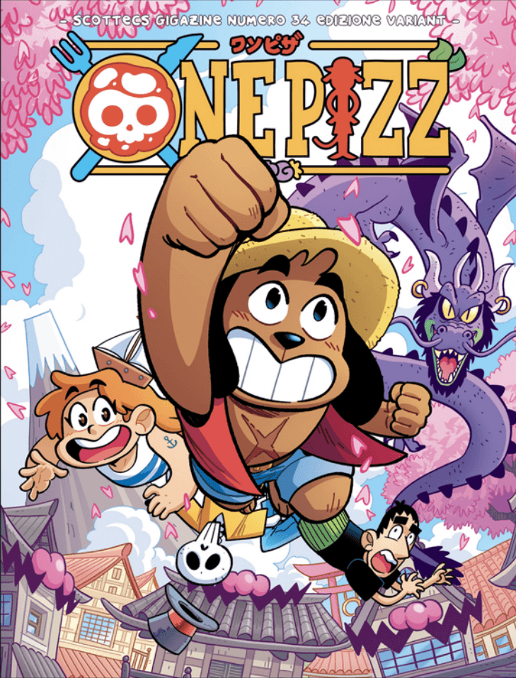 Scottecs Gigazine 34 - Variant One Pizz - Gigaciao - Italiano