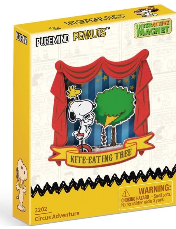 Snoopy - Interactive Magnet - Circus Adventure