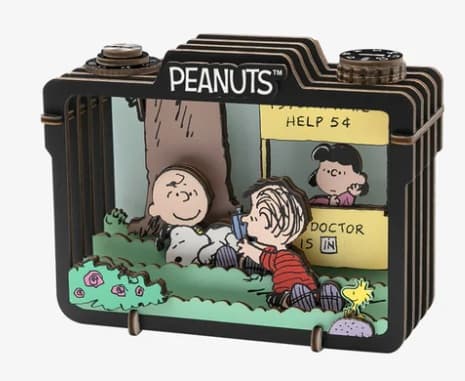 Snoopy - Wooden Theater - Summer Snapshot - Wooden Scene