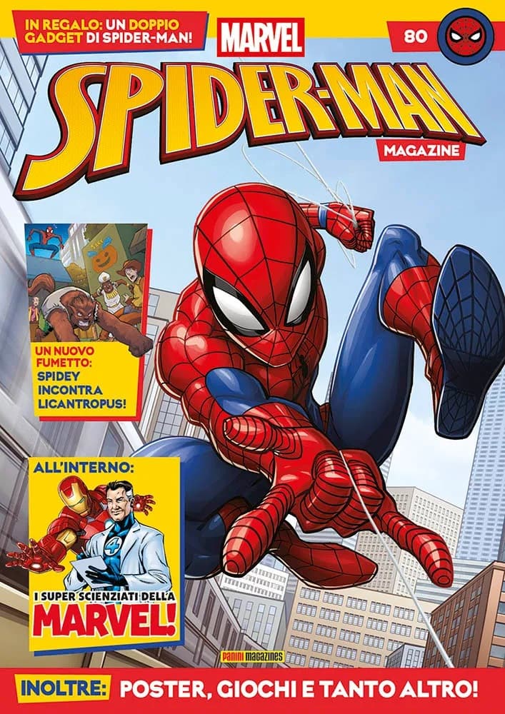 Spider-Man Magazine 80 - Panini Comics Mega 145 - Panini Comics - Italiano