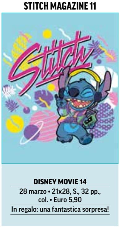 Stitch - Il Magazine 11 - Disney Movie 14 - Panini Comics - Italiano
