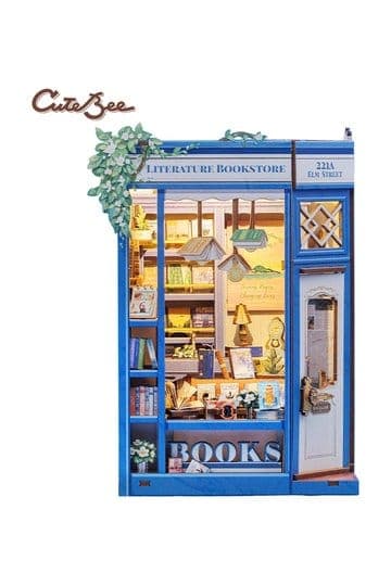Book Nook Literature Bookstore 17 x 12 cm