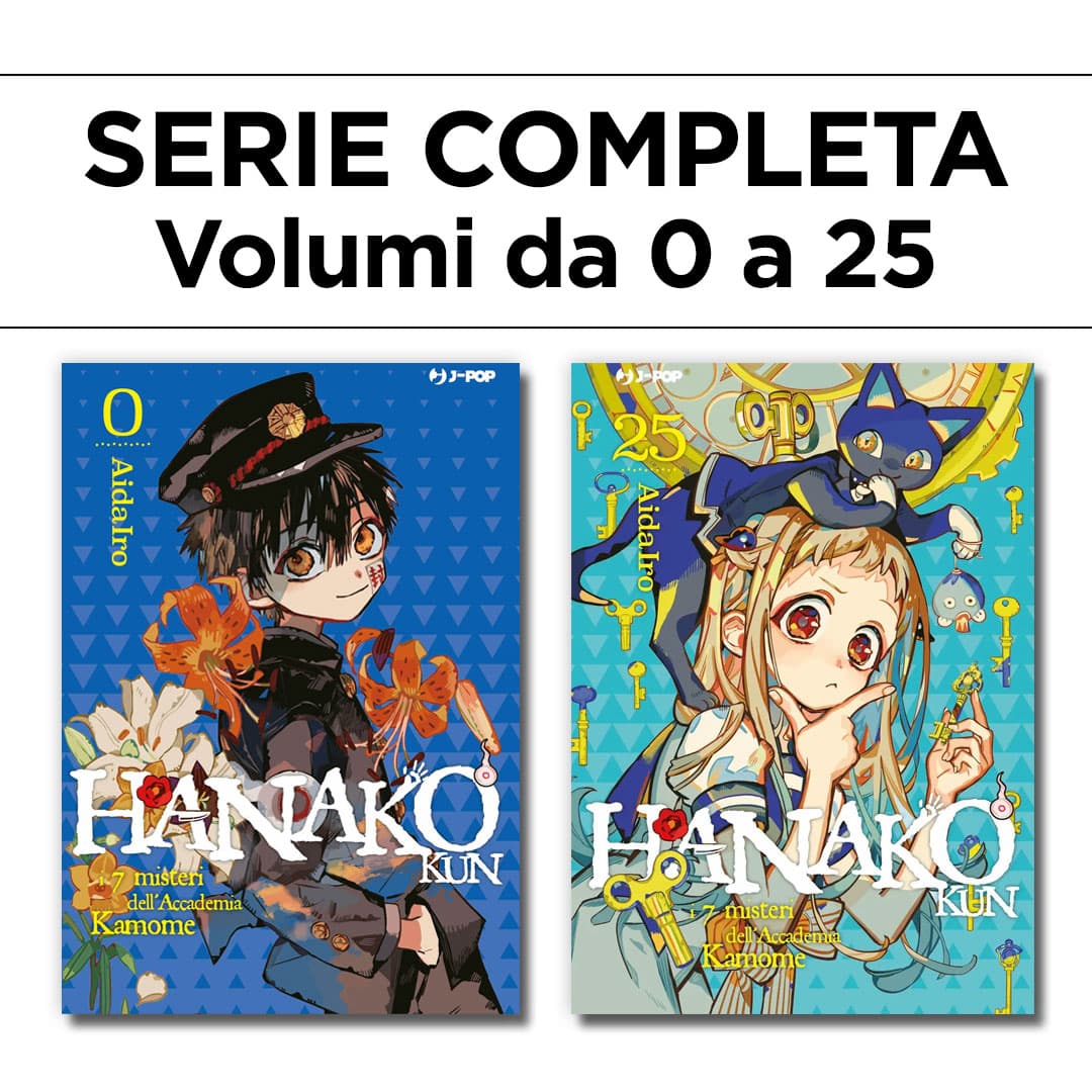 Hanako Kun - I 7 Misteri dell'Accademia Kamome 0/25 - Serie Completa - Jpop - Italiano