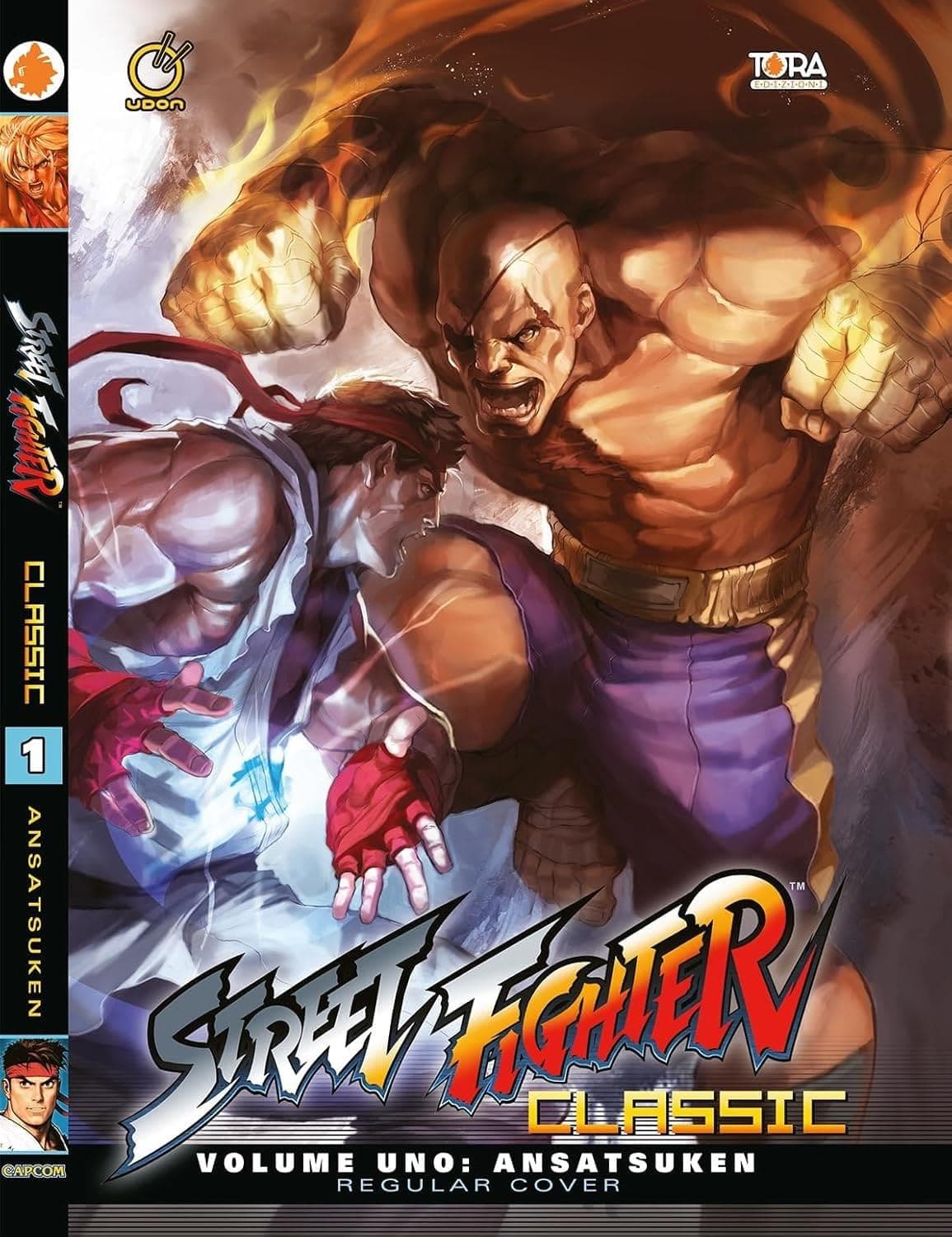 Street Fighter Classic Vol. 1 - Ansatsuken - Tora Edizioni - Italiano