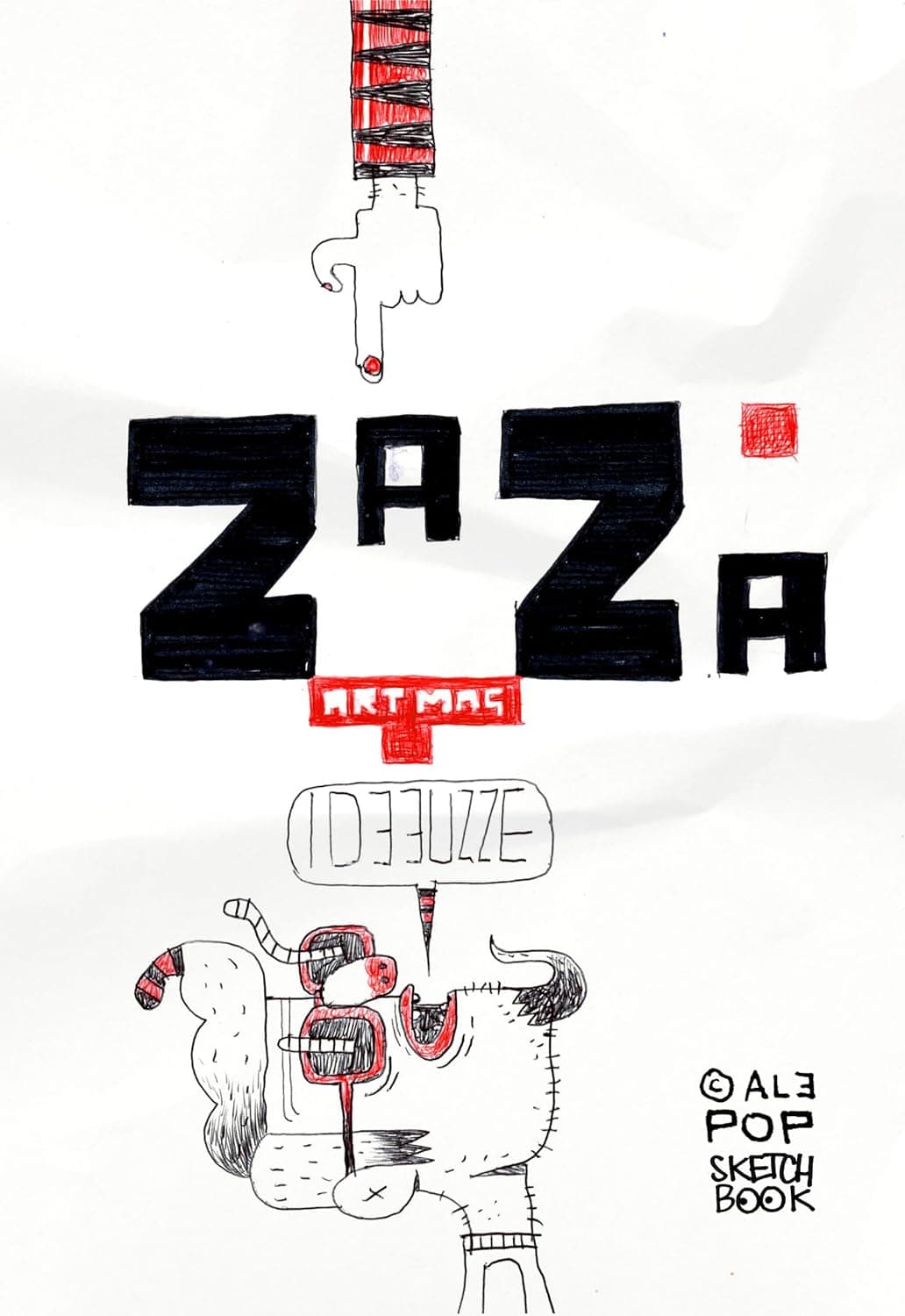 Zazà - Ideucce Sketchbook - In Your Face Comix - Italiano