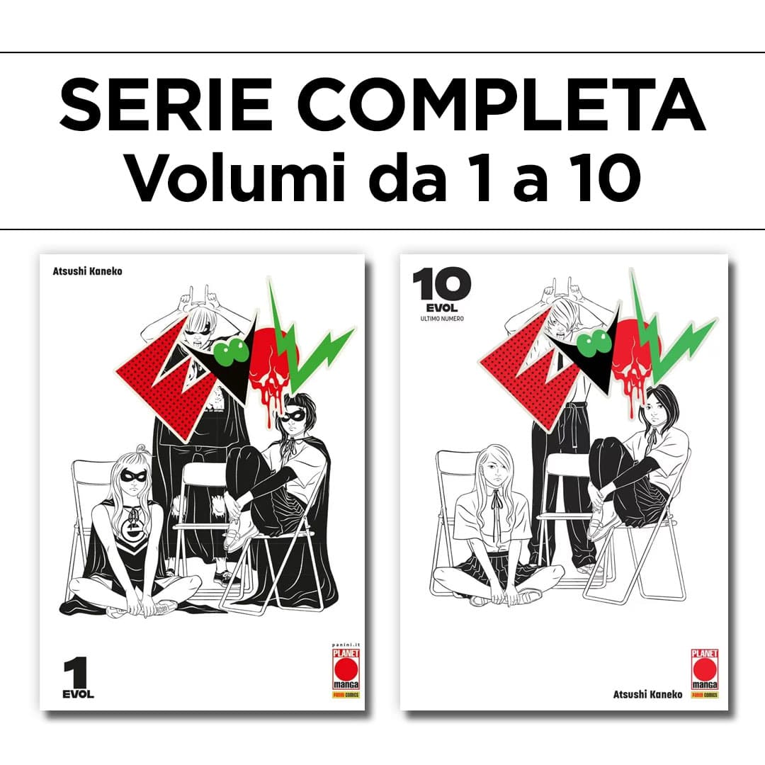 Evol 1/10 - Serie Completa - Panini Comics - Italiano