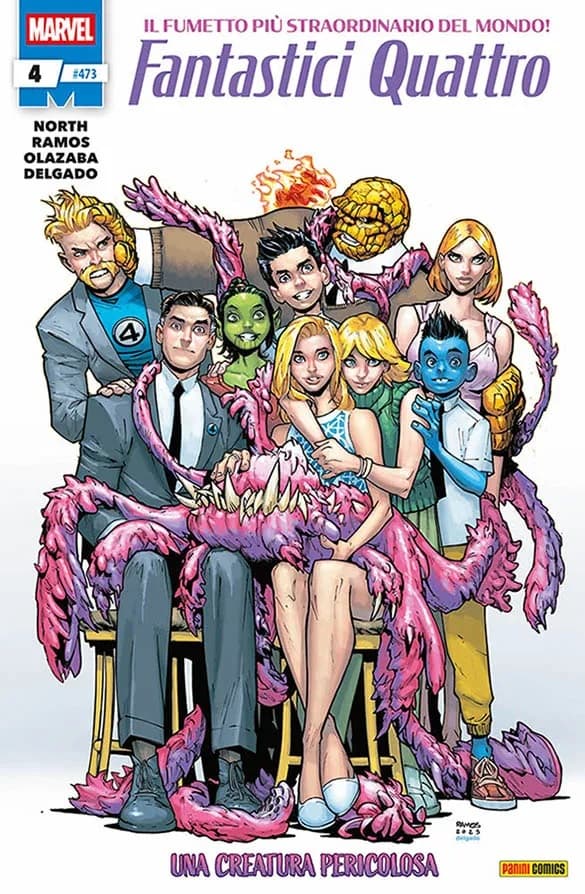 Fantastici Quattro 4 (473) - Panini Comics - Italiano