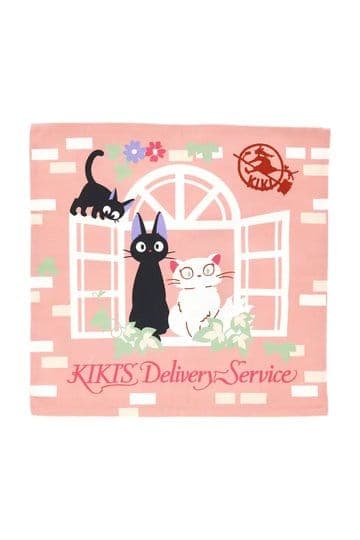 Kiki's Delivery Service Natsu Cushion Cover Sweet Pink Jiji