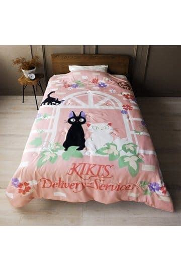 Kiki's Delivery Service Natsu Comforter Sweet Pink Jiji