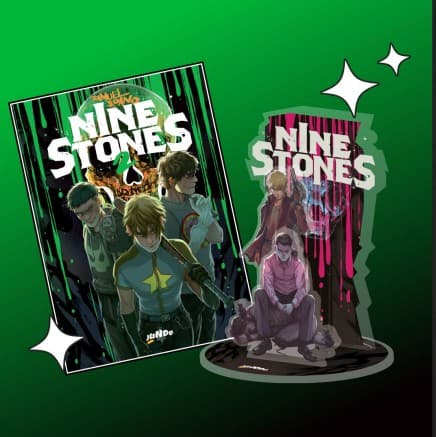 Nine Stones Vol. 2 - Bundle con Stand Acrilico - Jundo - Italiano