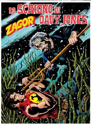 Zagor 735 - Lo Scrigno di Davy Jones / La Sfida di Kaiwa - Zenith Gigante 786 - Sergio Bonelli Editore - Italiano