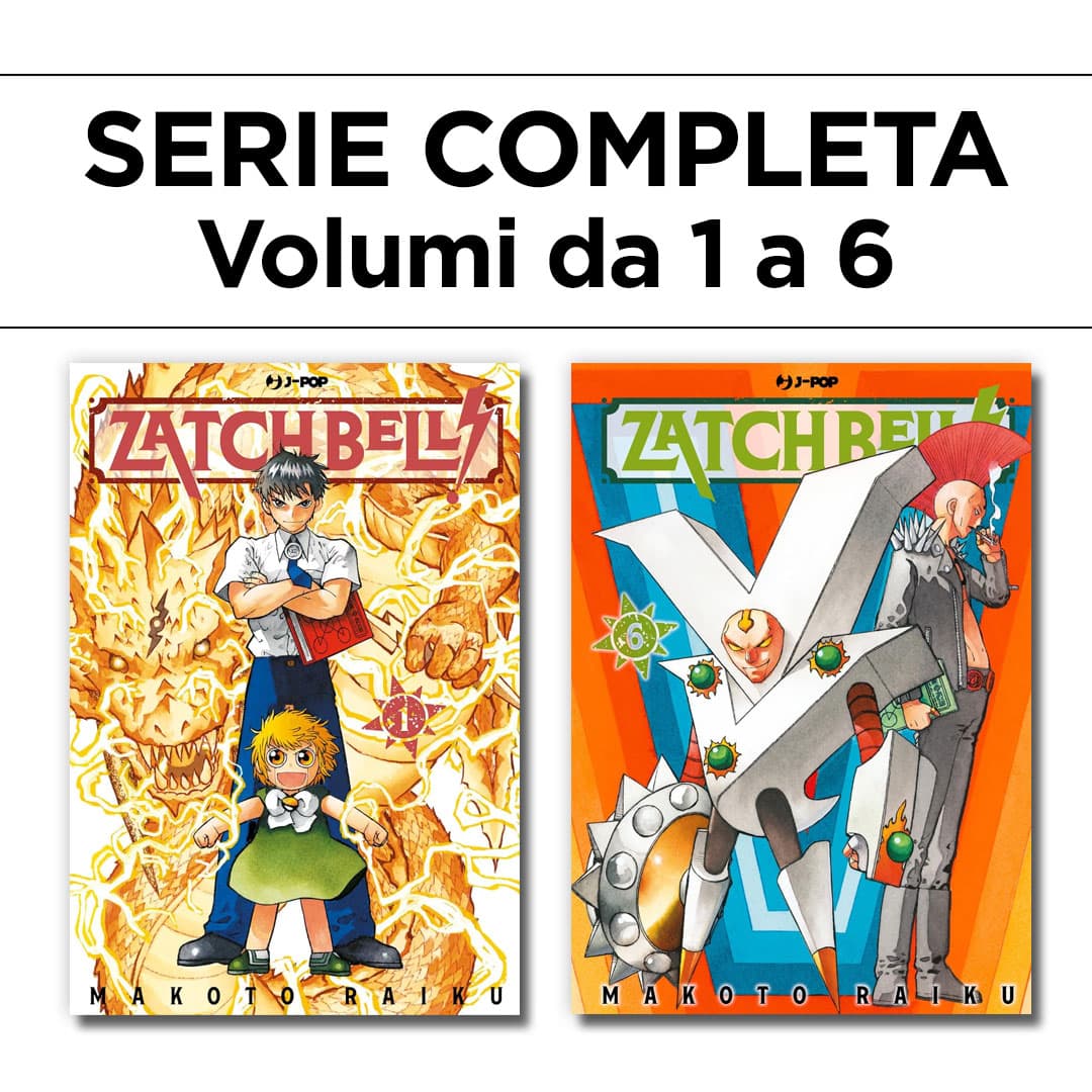 Zatch Bell! 1/6 - Serie Completa - Jpop - Italiano