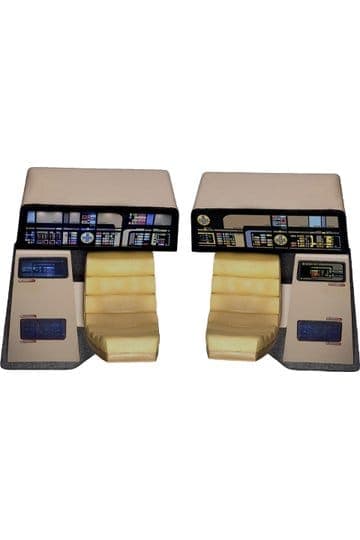 Star Trek: The Next Generation Replica 1/6 Enterprise-D Bridge Consoles Set