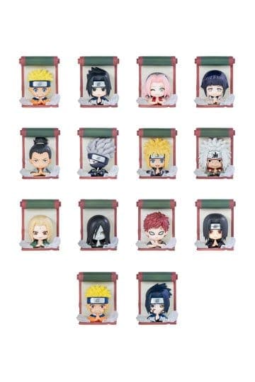 Naruto 3D Magnet Secret Ninja Scroll Series Blind Box Display (12)