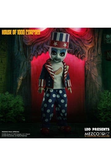 House of 1000 Corpses LDD Presents Doll Captain Spaulding 25 cm