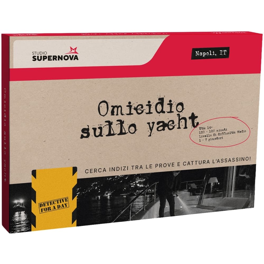 Detective for a Day - Omicidio sullo Yacht - Gioco Investigativo