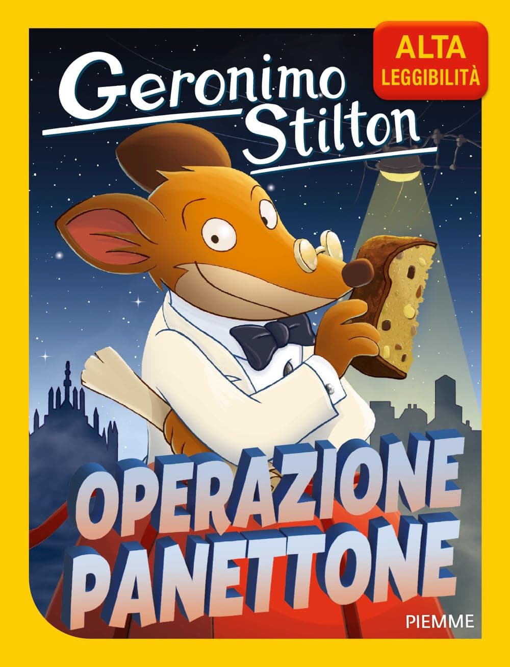 Geronimo Stilton - Operazione Panettone - Piemme - Mondadori - Italiano