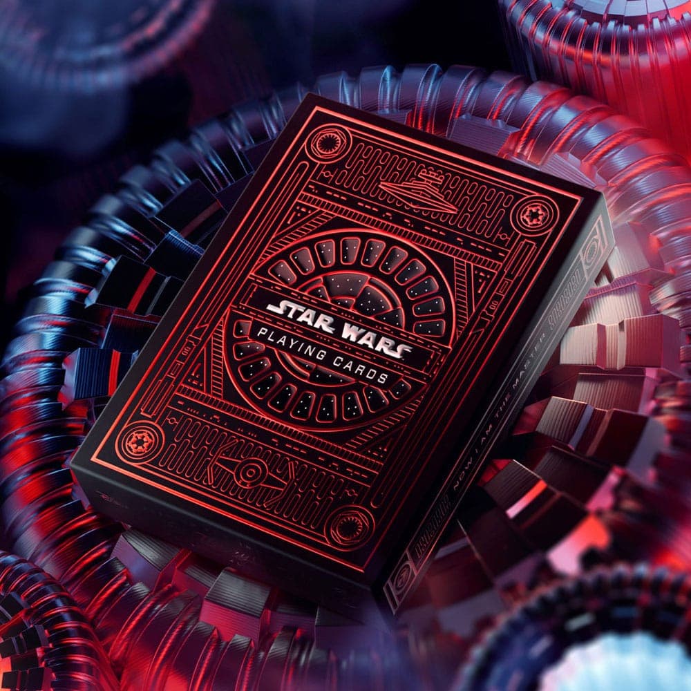 Mazzo di Carte da Gioco - Star Wars Red Version - Dark Side