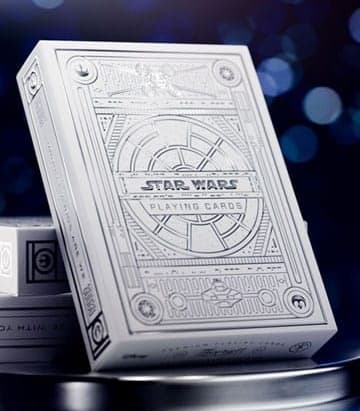 Mazzo di Carte da Gioco - Star Wars Silver Edition Light Side