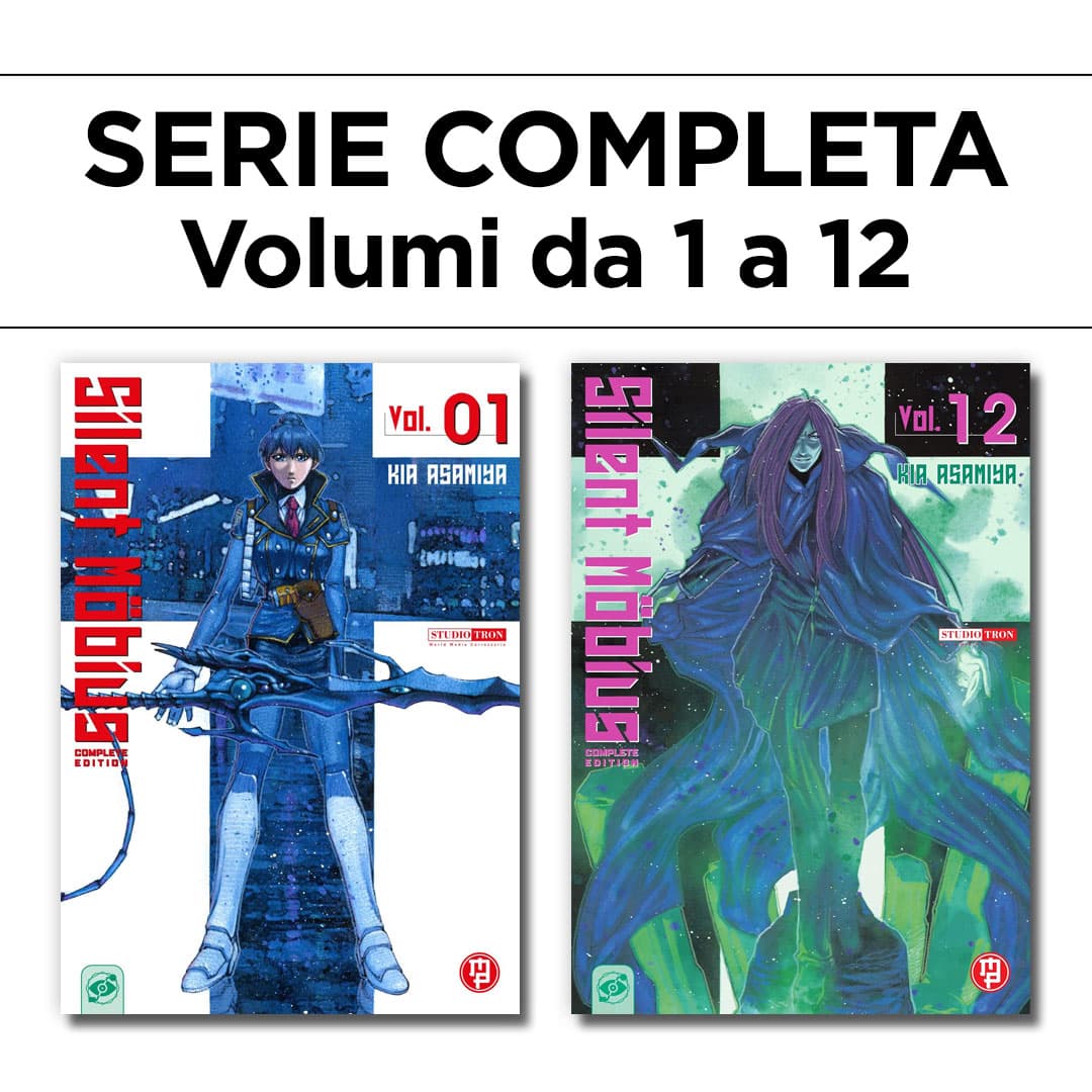Silent Mobius 1/12 - Serie Completa - Collana MX - Magic Press - Italiano
